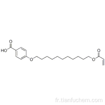 Acide benzoïque, 4 - [[11 - [(1-oxo-2-propényl) oxy] undécyl] oxy] CAS 106620-90-0